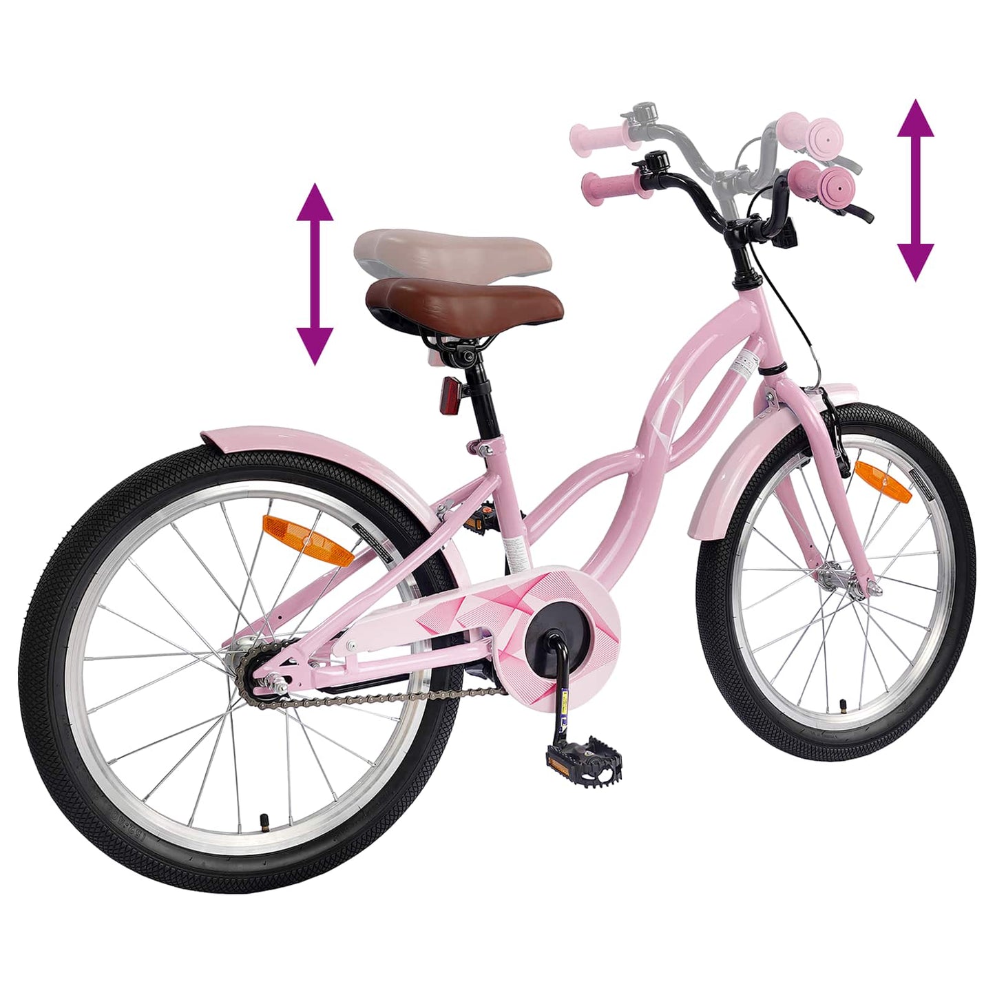Bicicletta per Bambini 18 Pollici per bambini dai 5 ai 7 anni | homemem39