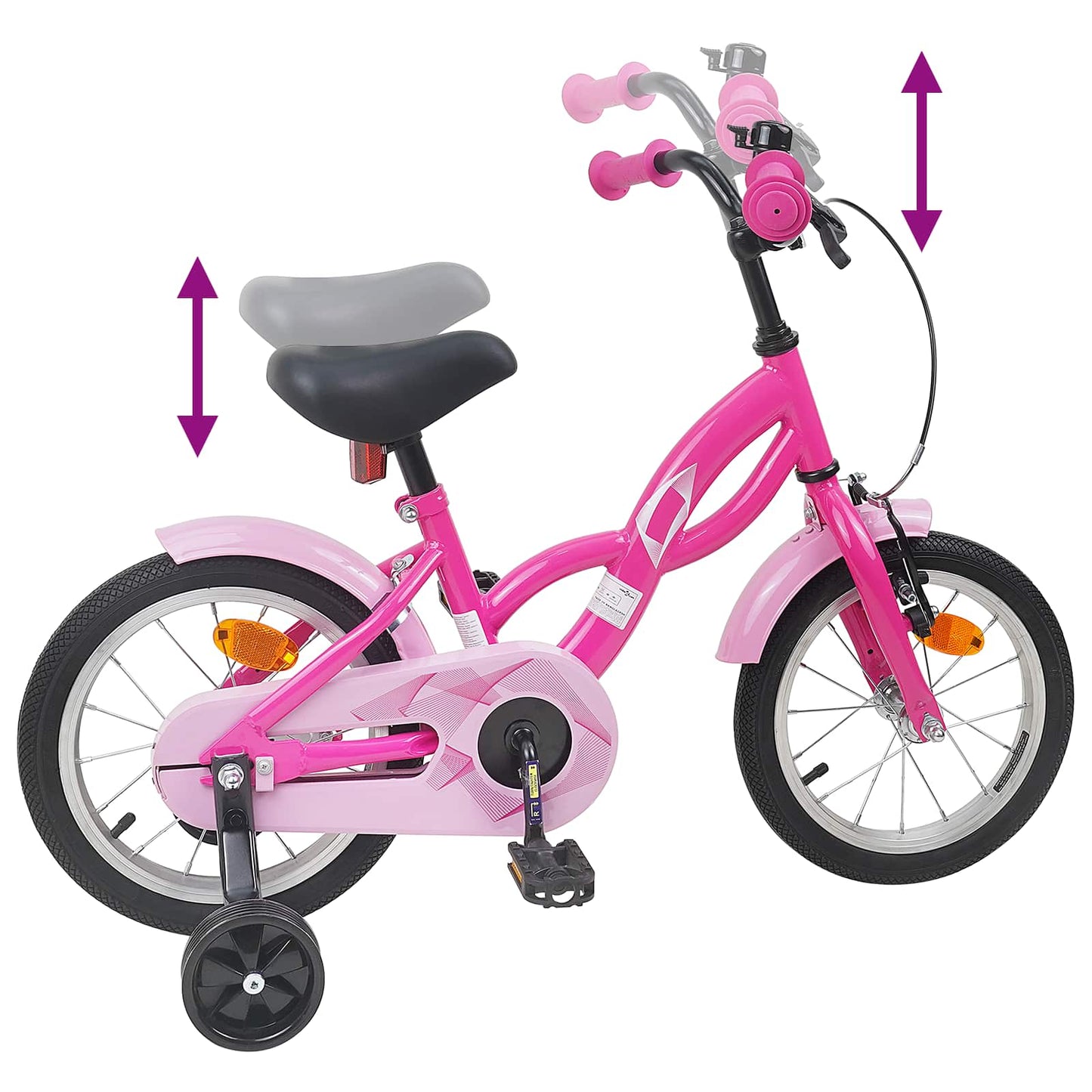 Bicicletta per Bambini 12 Pollici per bambini di 2-4 anni | homemem39