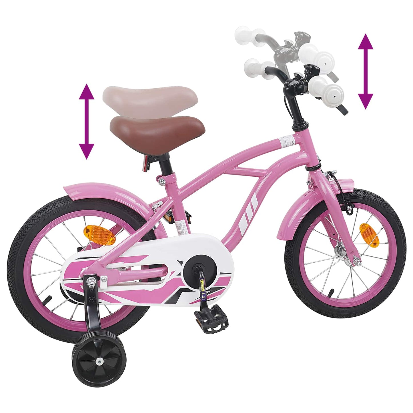 Bicicletta per Bambini 16 Pollici per bambini di 4-6 anni | homemem39