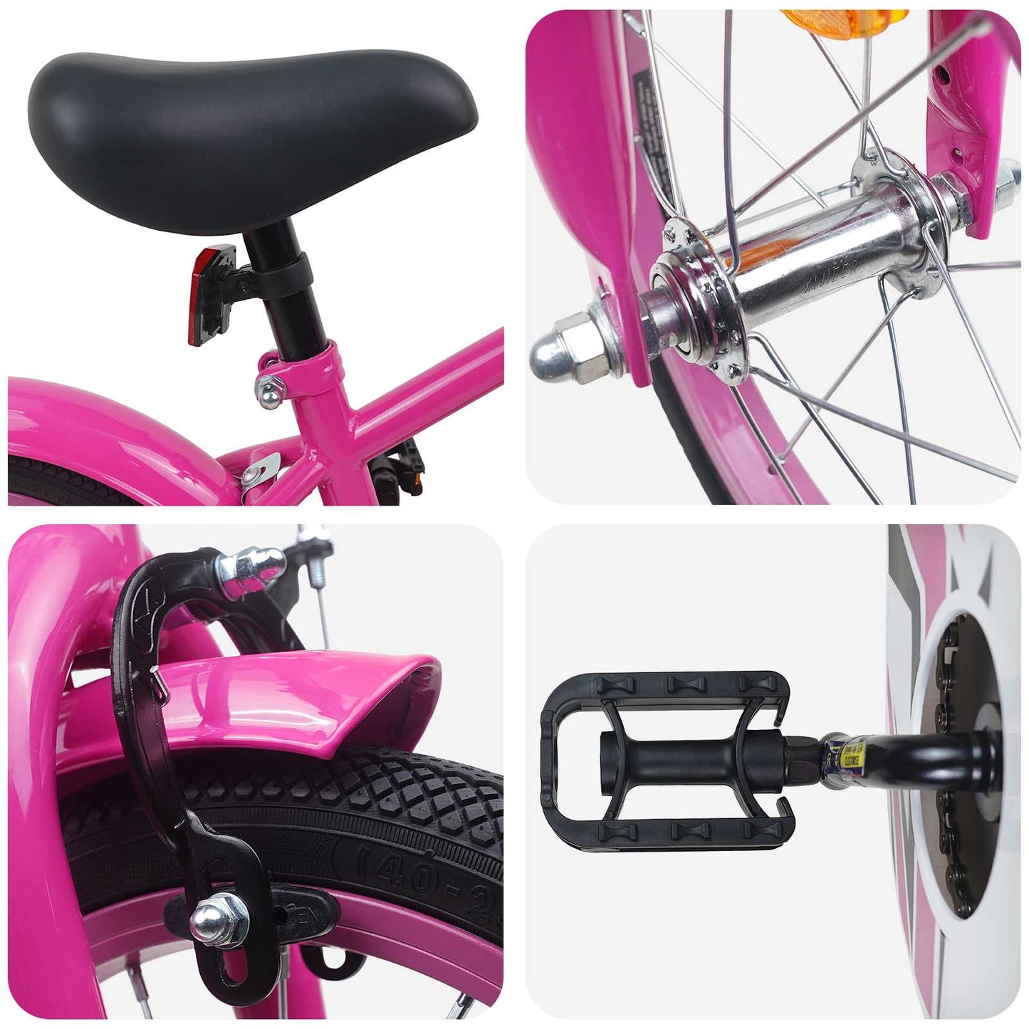 Bicicletta per Bambini 16 Pollici per bambini di 4-6 anni | homemem39