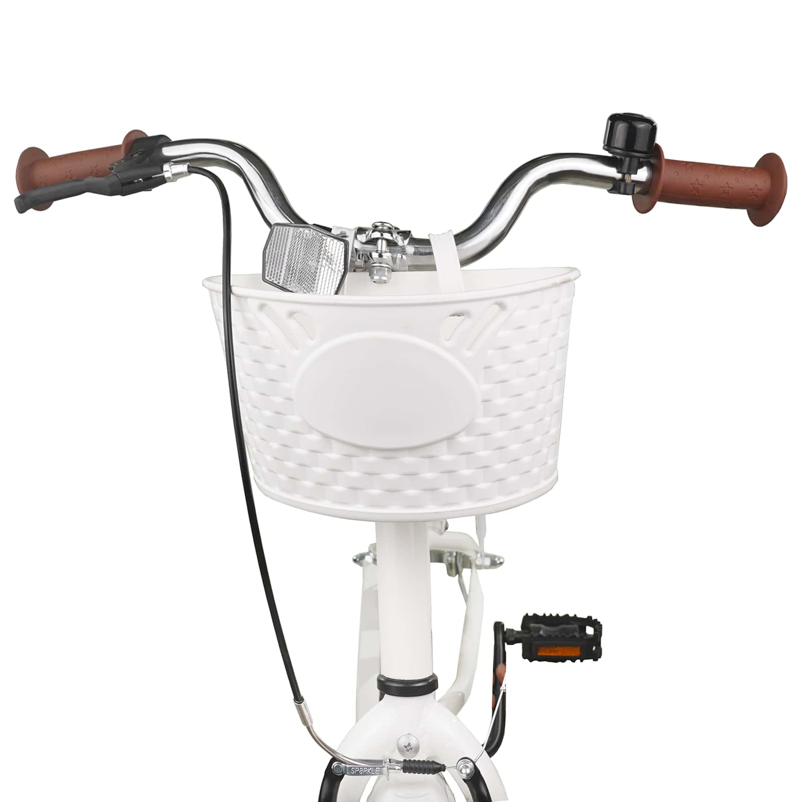 Bicicletta per Bambini 20 Pollici 6-11 Bianco | homemem39