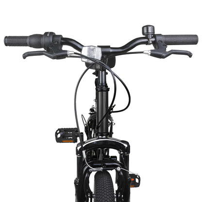 Mountain Bike 20 Pollici 6-Velocità per 5-8 anni Nero | homemem39