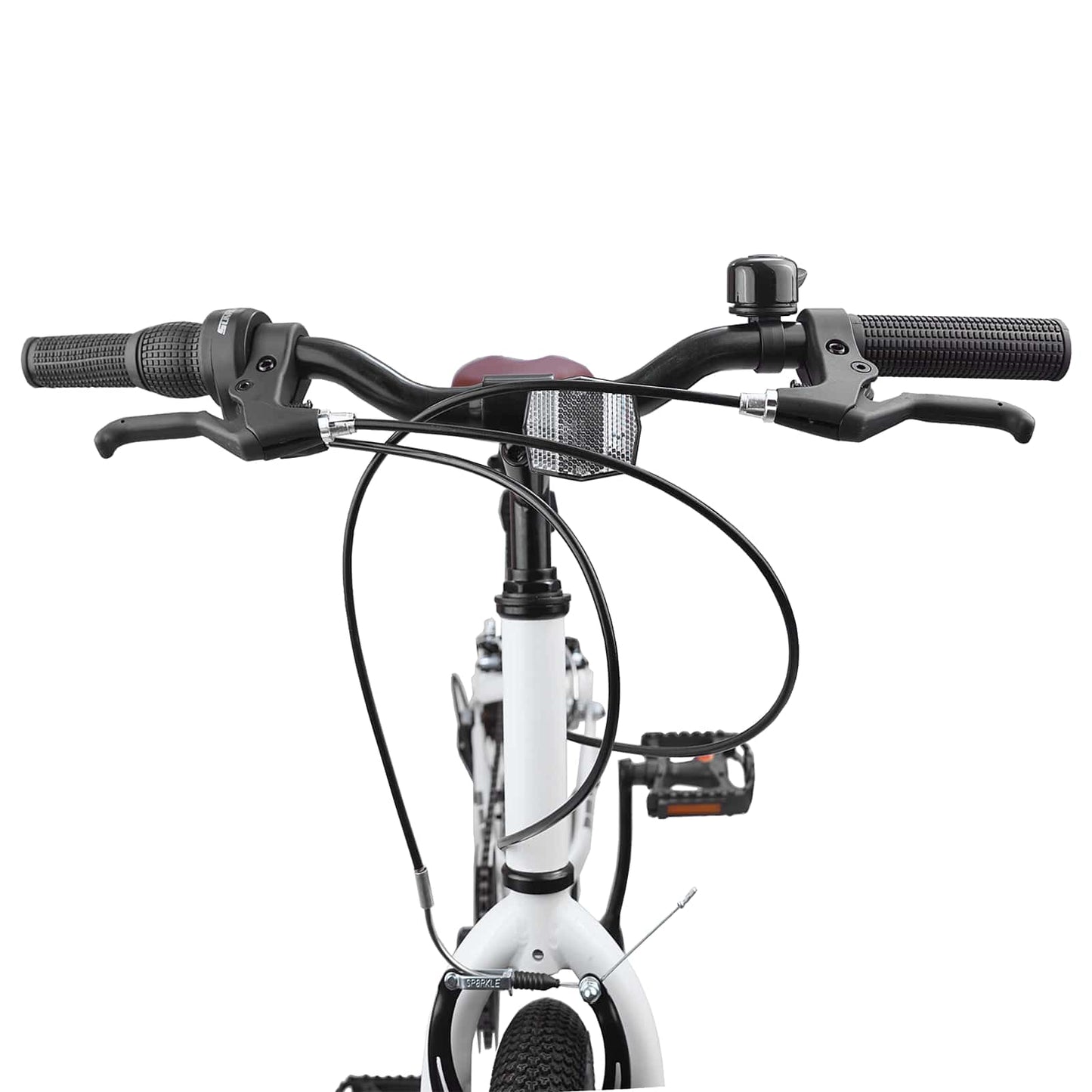 Mountain Bike 20 Pollici 6-Speed per 5-8 anni Bianco