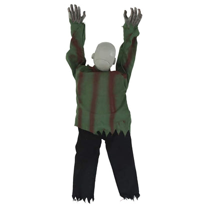 Zombie strisciante di Halloween Verde 112 x 25.5 x 21.5 cm