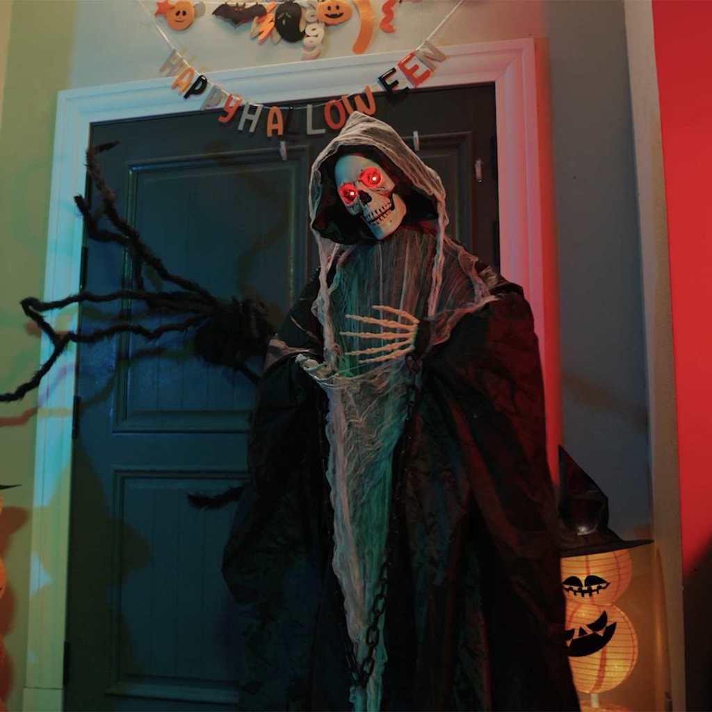 Halloween Grim Reaper Nero 60 x 60 x 155 cm Poliestere