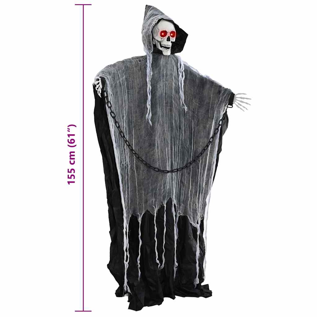 Halloween Grim Reaper Nero 60 x 60 x 155 cm Poliestere