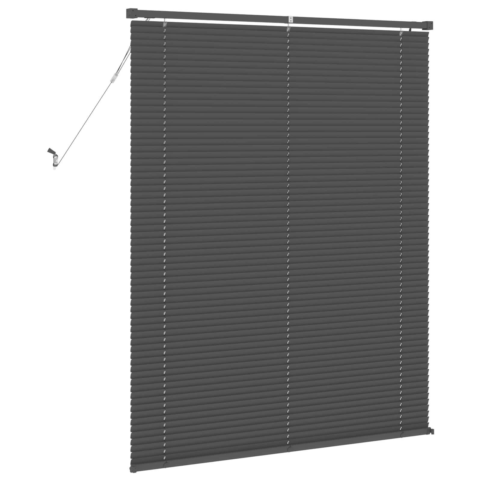 Tenda Veneziana Grigio Argento 150 x 110 cm 25 mm PVC | homemem39