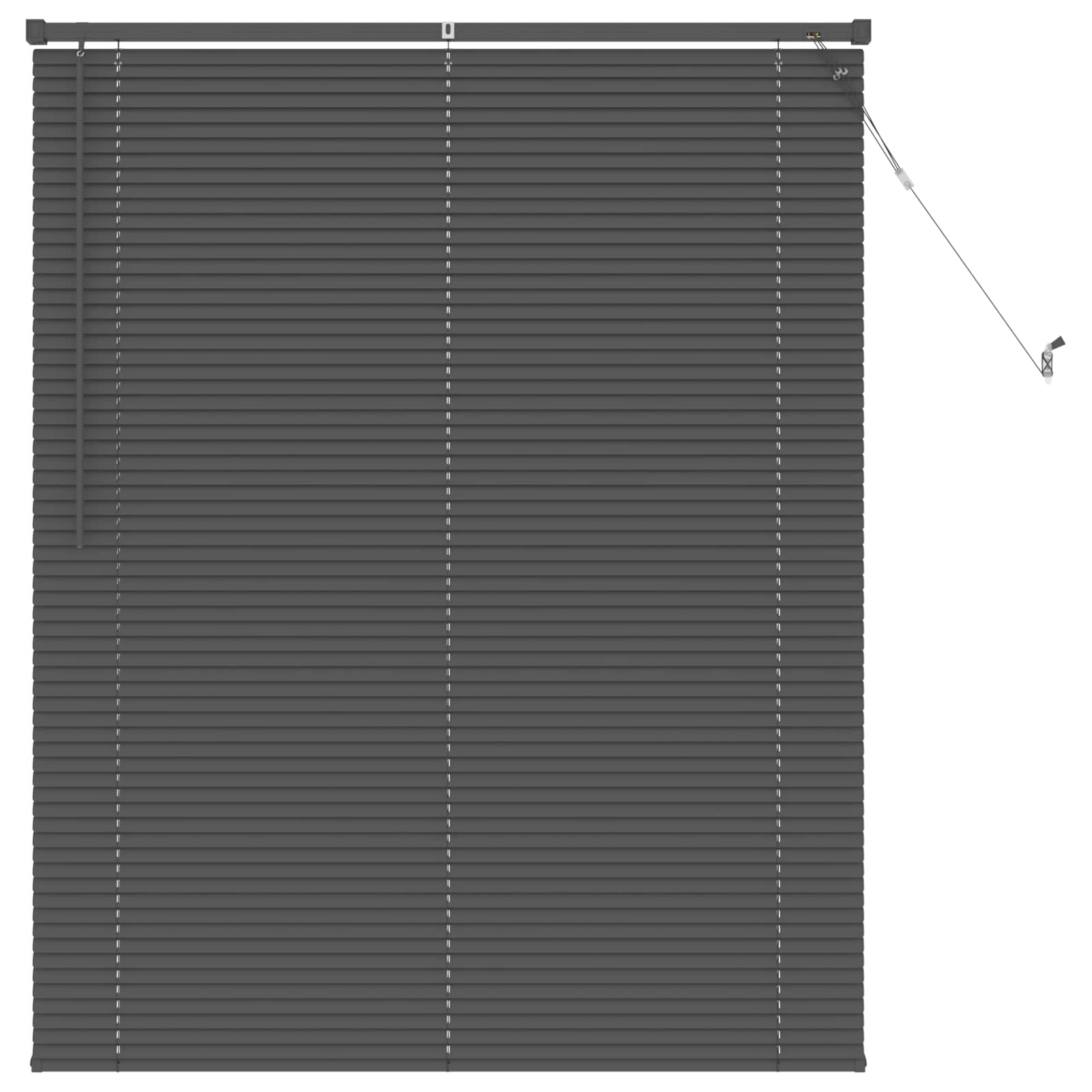 Tenda Veneziana Grigio Argento 150 x 120 cm 25 mm PVC | homemem39