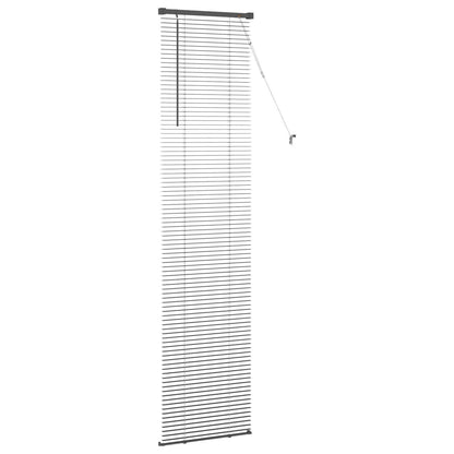 Tenda Veneziana Grigio Argento 213 x 60 cm 25 mm PVC | homemem39
