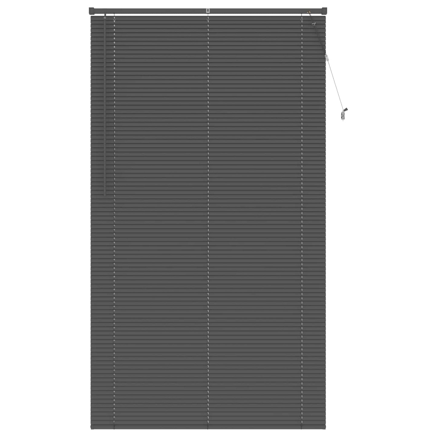 Tenda Veneziana Grigio Argento 213 x 120 cm 25 mm PVC | homemem39