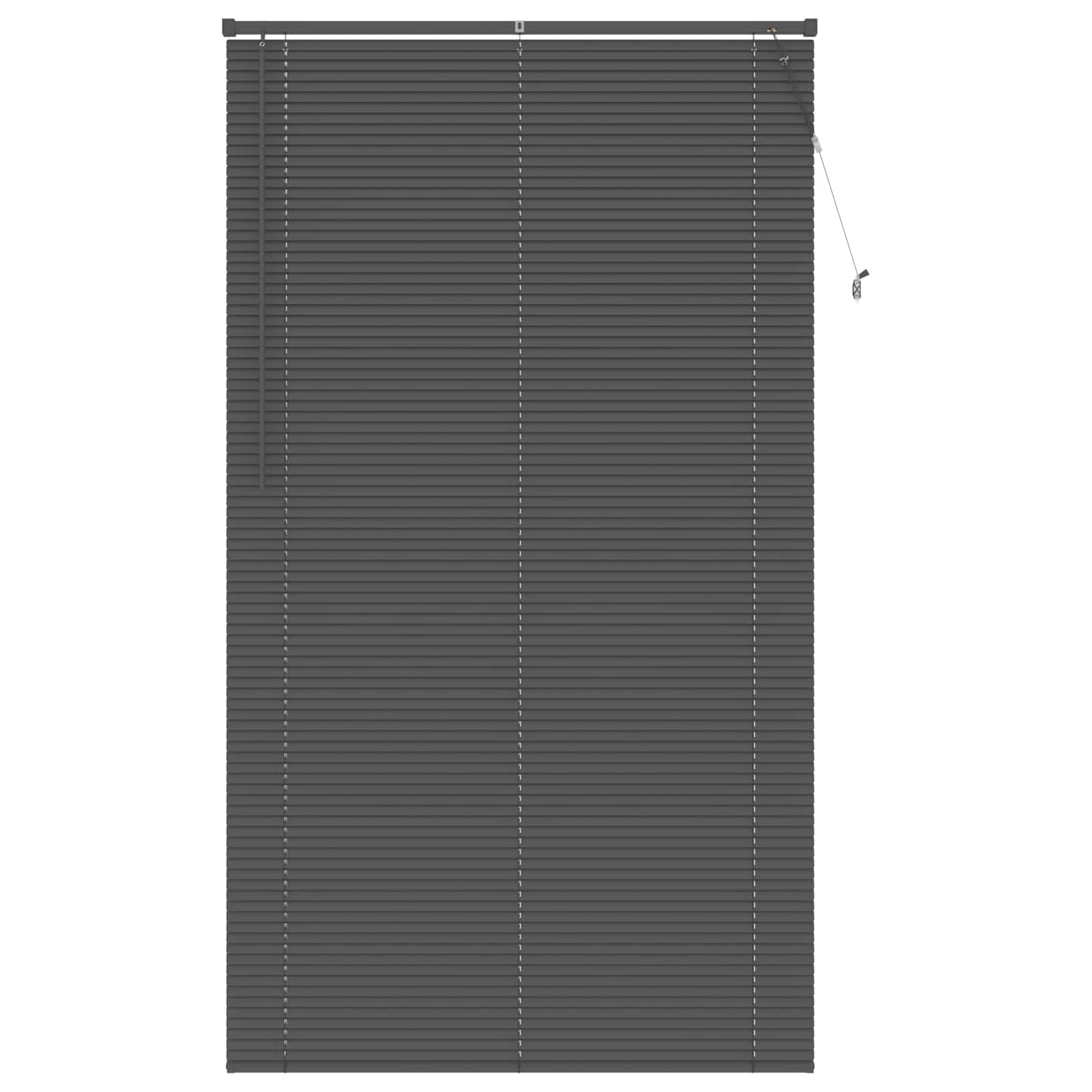 Tenda Veneziana Grigio Argento 213 x 120 cm 25 mm PVC | homemem39