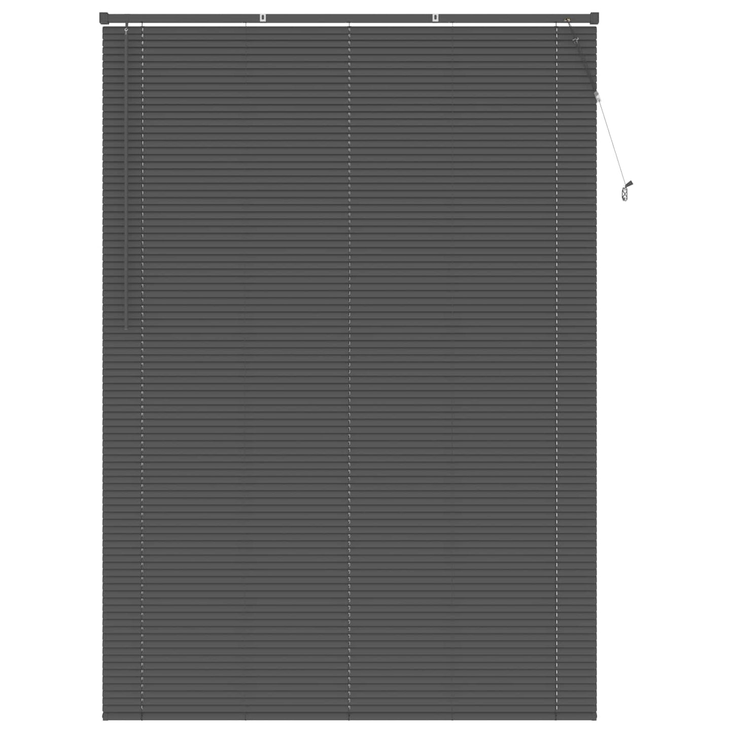 Tenda Veneziana Grigio Argento 213 x 150 cm 25 mm PVC | homemem39