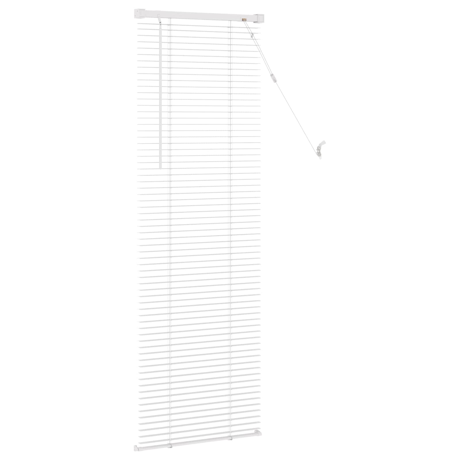 Tenda Veneziana Bianco 150 x 50 cm 25 mm PVC | homemem39