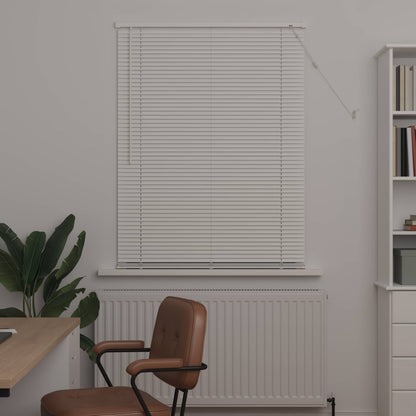 Tenda Veneziana Bianco 150 x 100 cm 25 mm PVC