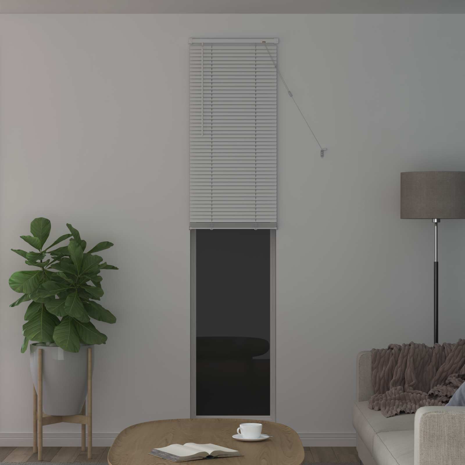 Tenda Veneziana Bianco 213 x 50 cm PVC | homemem39