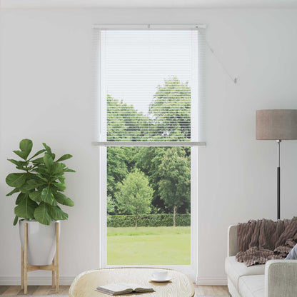 Tenda Veneziana Bianco 213 x 100 cm 25 mm PVC