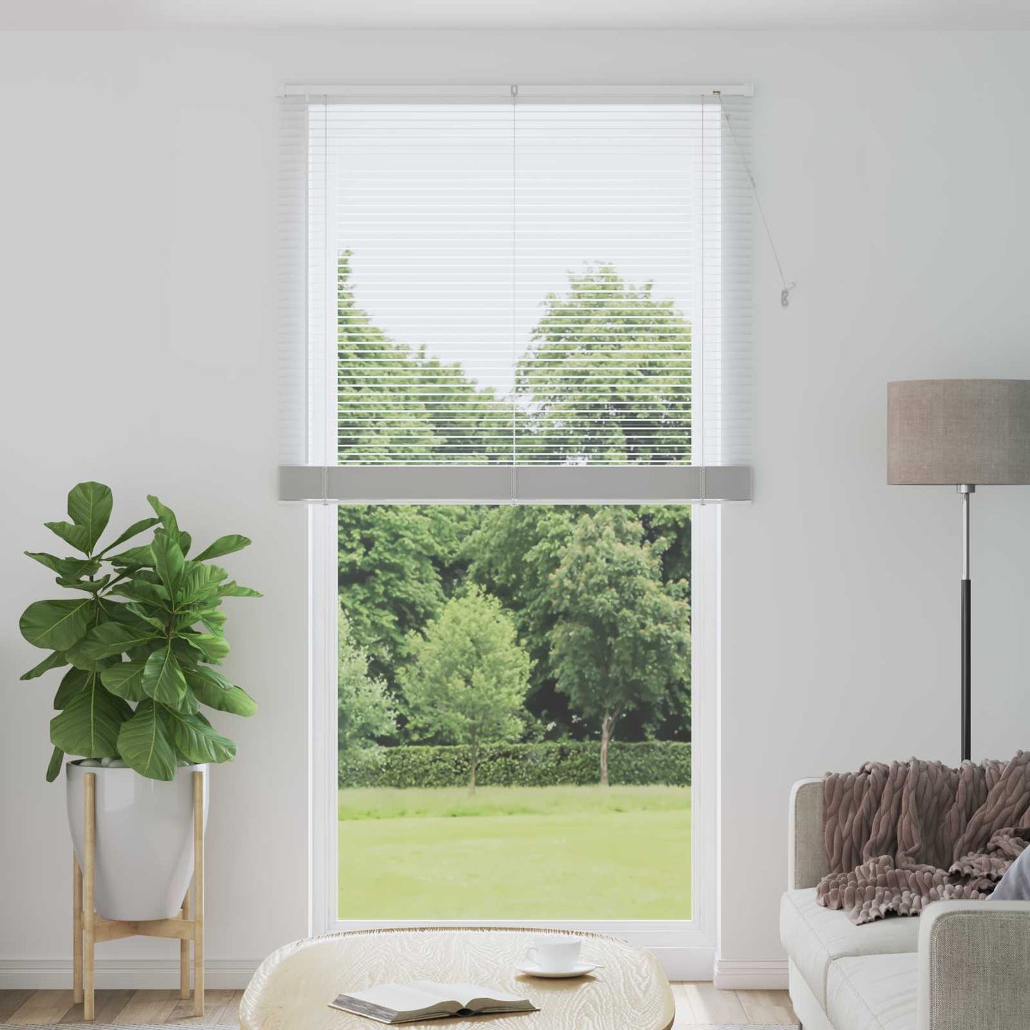 Tenda Veneziana Bianco 213 x 120 cm PVC | homemem39