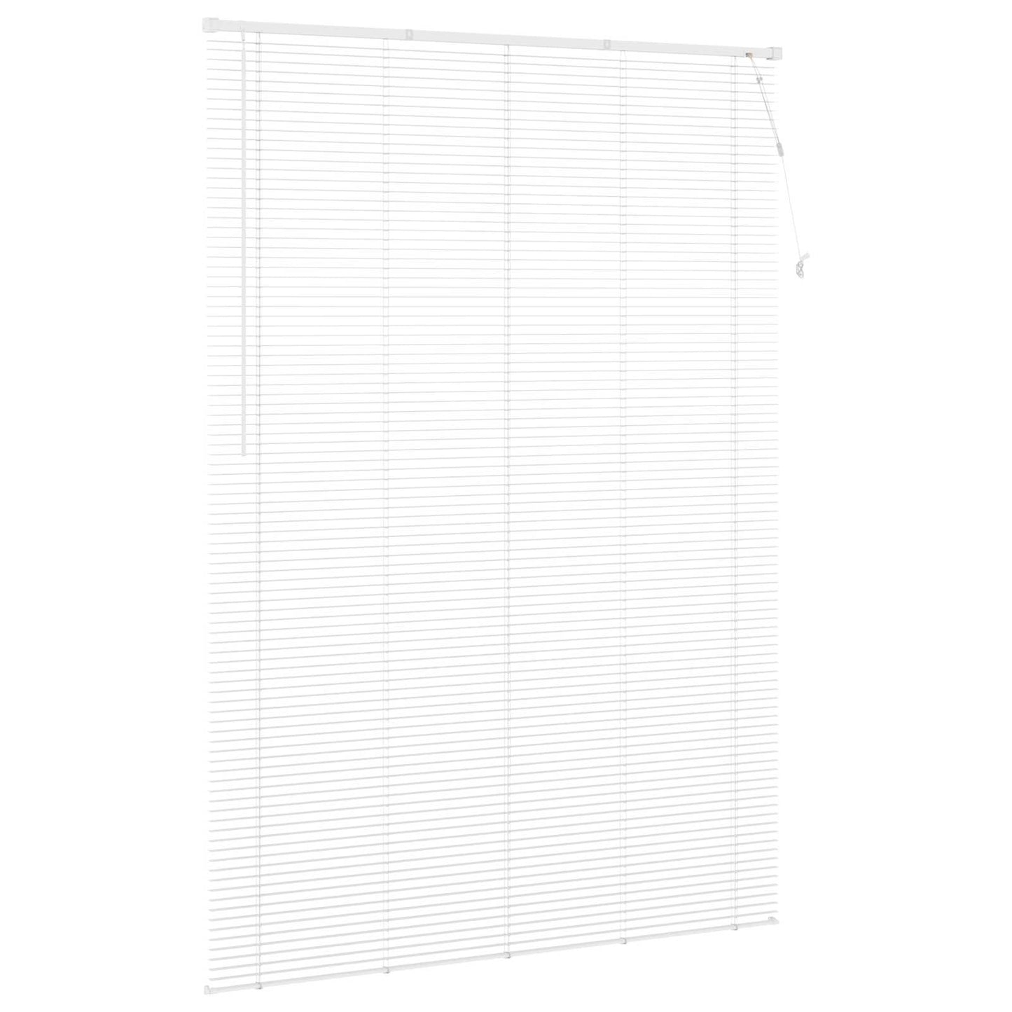 Tenda Veneziana Bianco 213 x 160 cm 25 mm PVC