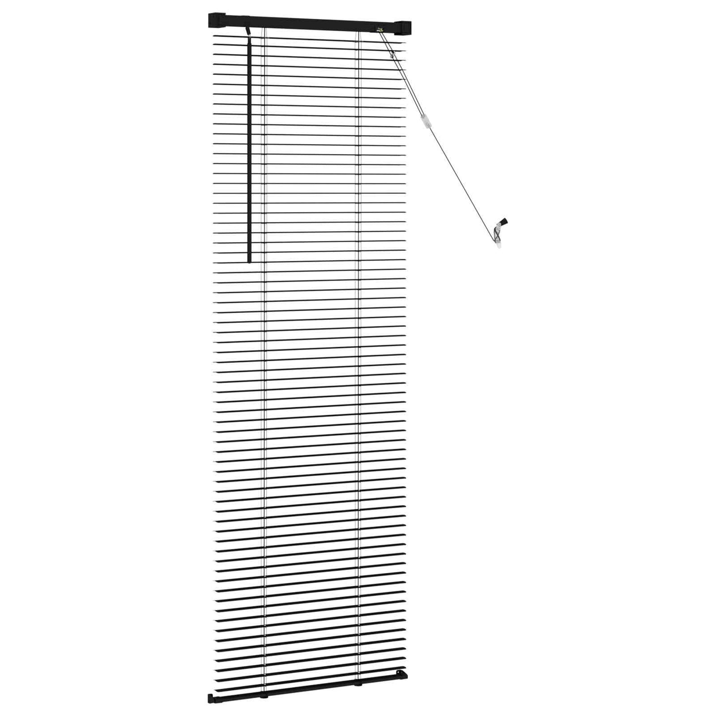 Tenda Veneziana Nero 150 x 40 cm 25 mm PVC