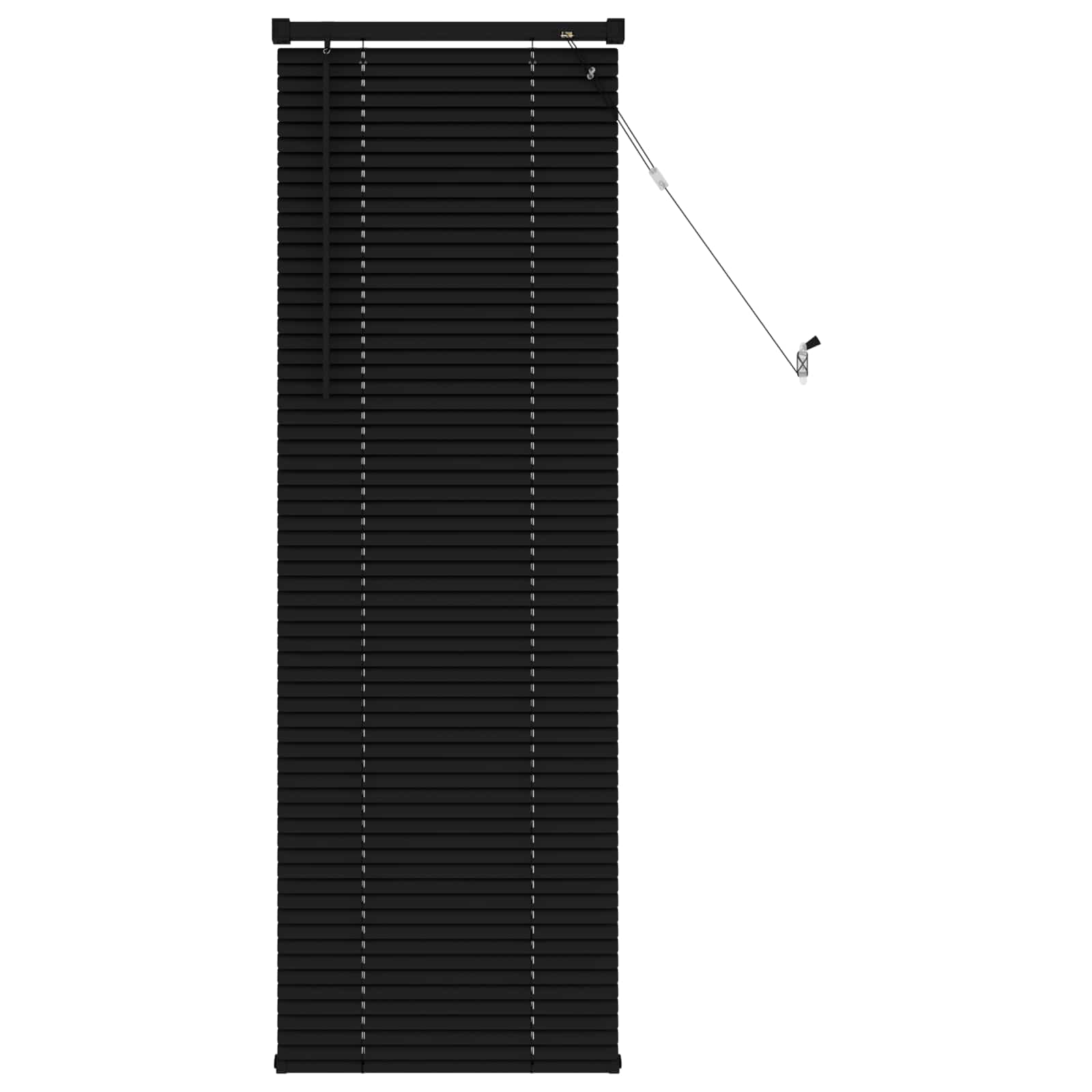 Tenda Veneziana Nero 150 x 50 cm PVC | homemem39