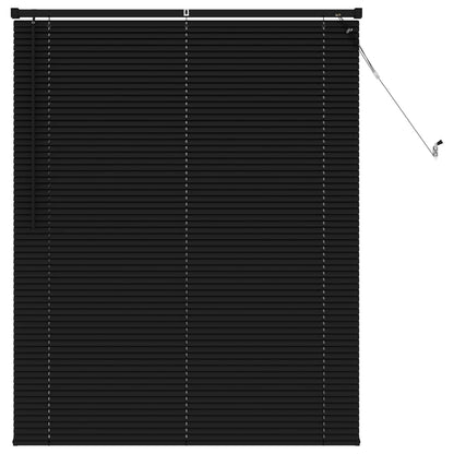 Tenda Veneziana Nero 150 x 120 cm 25 mm PVC