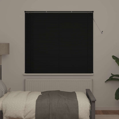 Tenda Veneziana Nero 150 x 160 cm 25 mm PVC