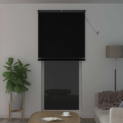Tenda Veneziana Nero 213 x 70 cm 25 mm PVC
