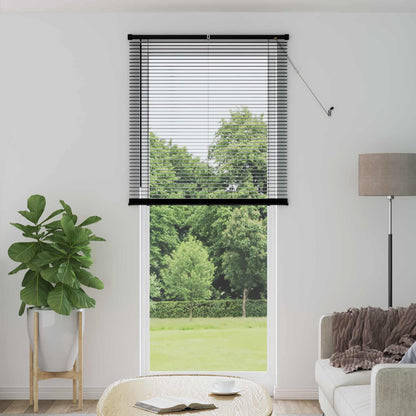 Tenda Veneziana Nero 213 x 100 cm 25 mm PVC