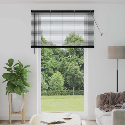 Tenda Veneziana Nero 213 x 150 cm 25 mm PVC