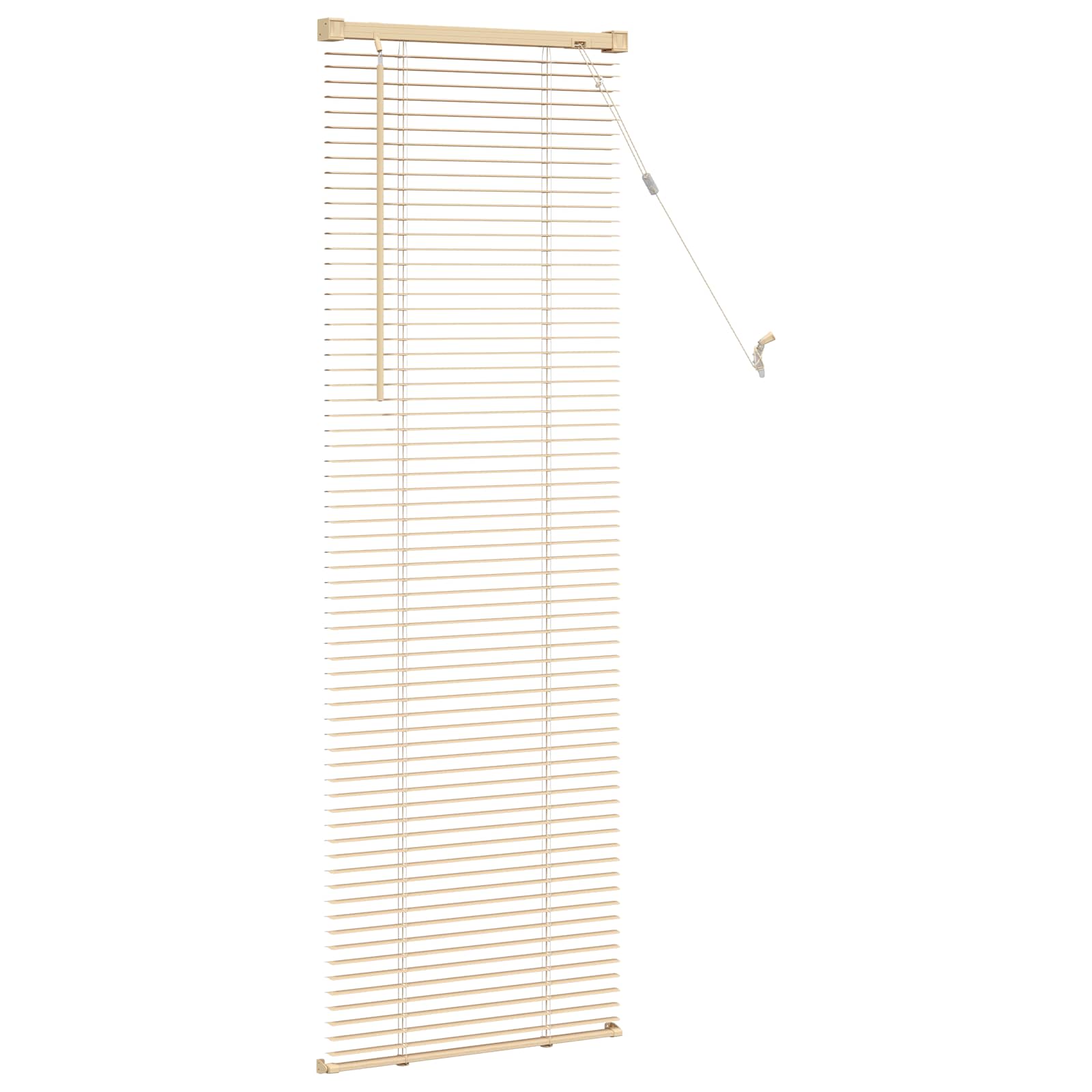 Tenda Veneziana Marrone Chiaro con Motivo 150 x 50 cm PVC | homemem39