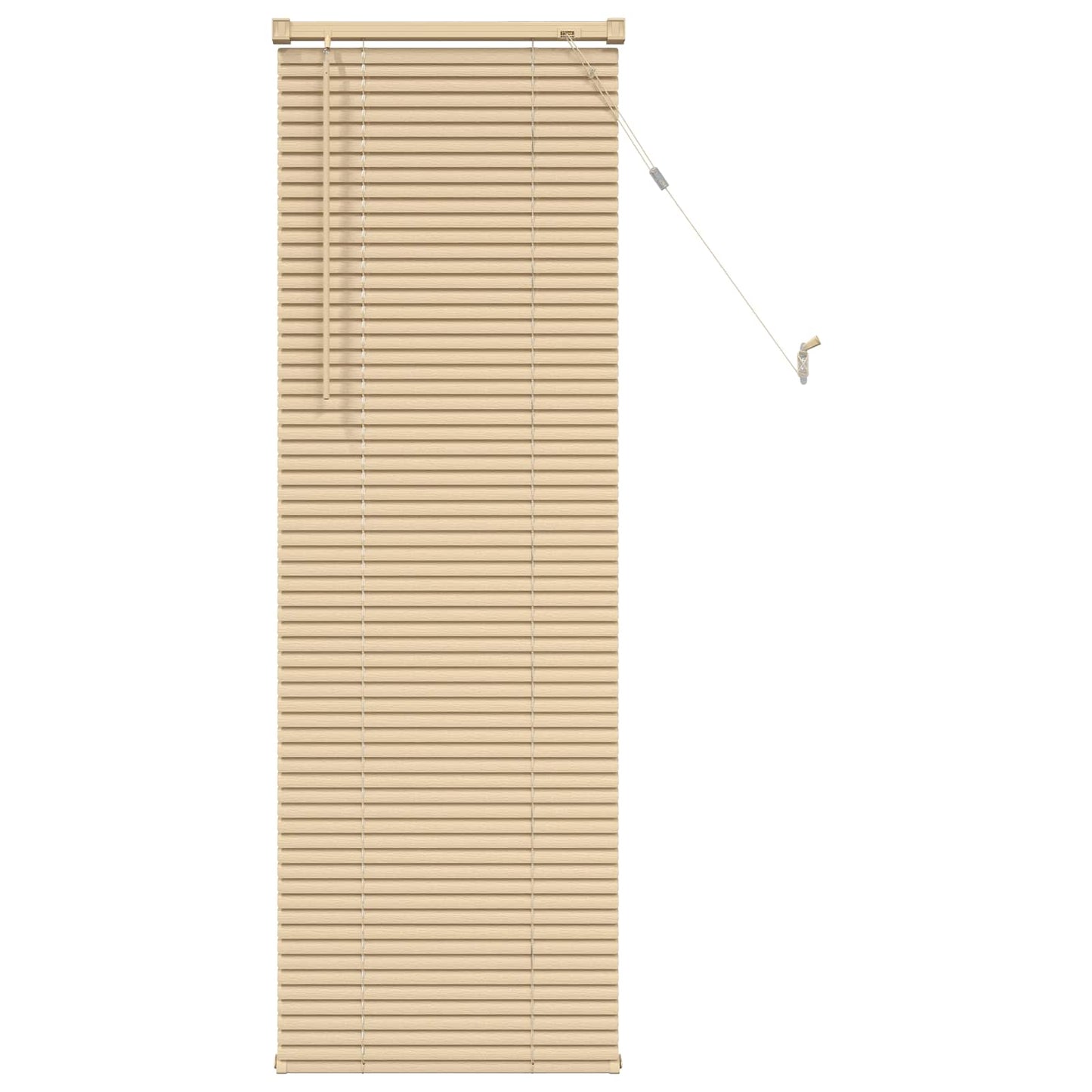 Tenda Veneziana Marrone Chiaro con Motivo 150 x 60 cm 25 mm PVC