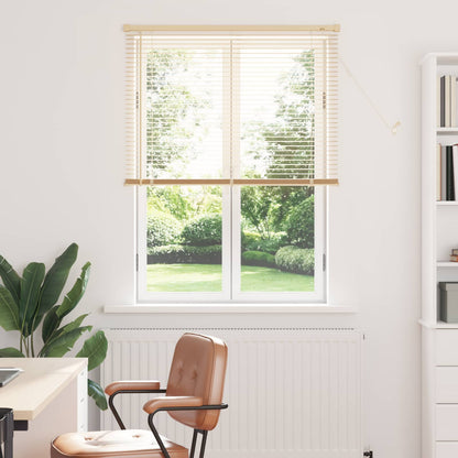 Tenda Veneziana Marrone Chiaro con Motivo 150 x 70 cm 25 mm PVC