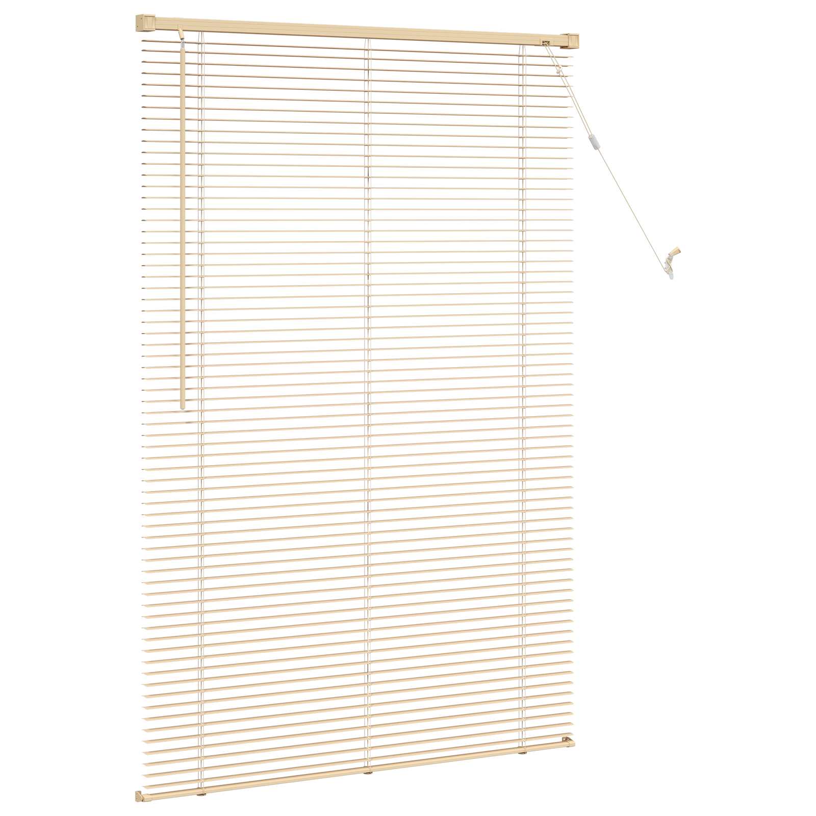 Tenda Veneziana Marrone Chiaro con Motivo 150 x 80 cm PVC | homemem39