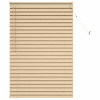 Tenda Veneziana Marrone Chiaro con Motivo 150 x 100 cm 25 mm
