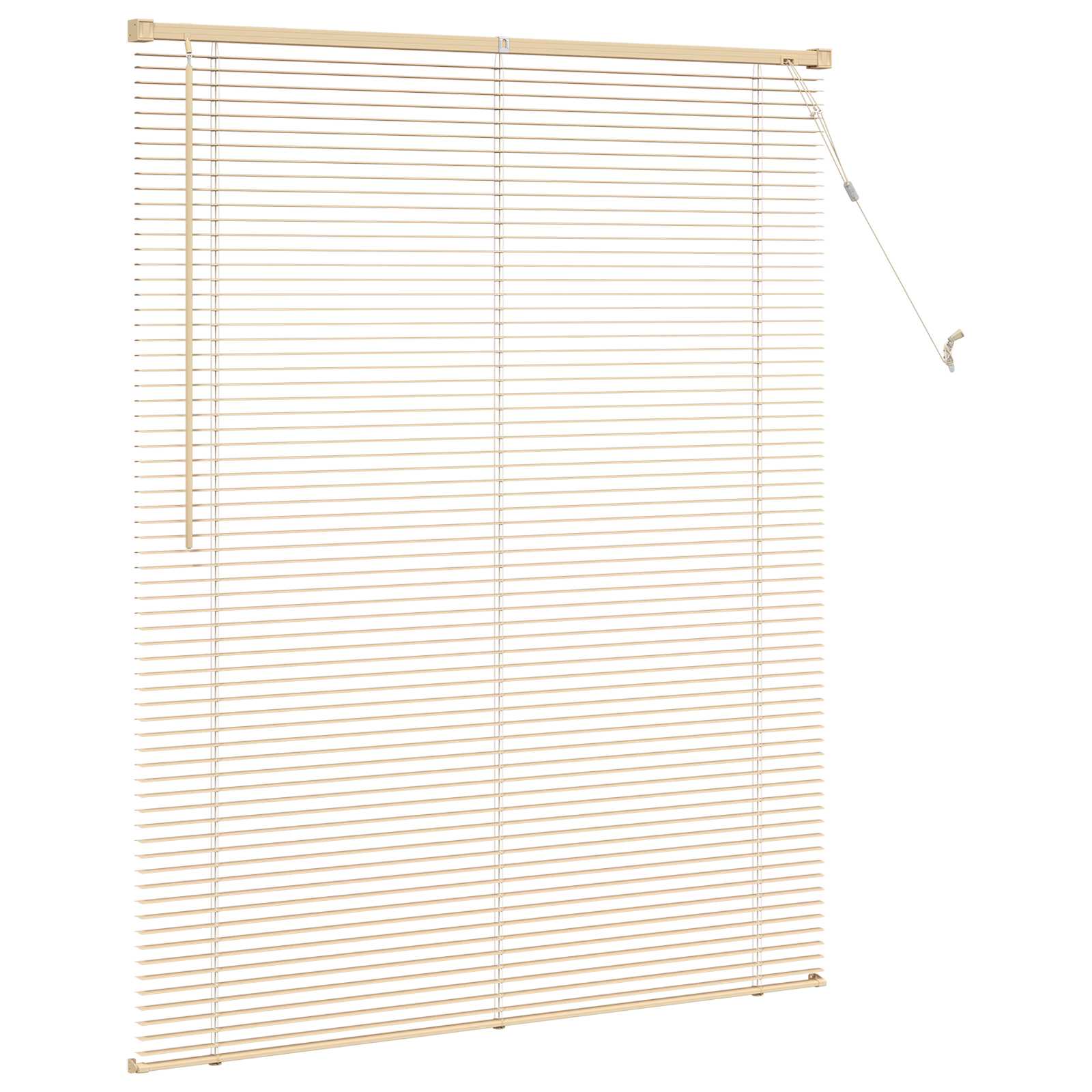 Tenda Veneziana Marrone Chiaro con Motivo 150 x 110 cm PVC | homemem39