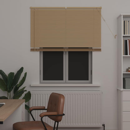 Tenda Veneziana Marrone Chiaro con Motivo 150 x 120 cm PVC | homemem39