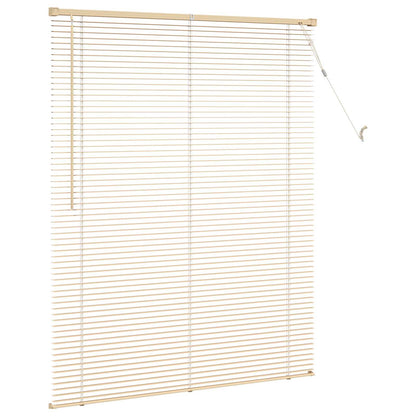 Tenda Veneziana Marrone Chiaro con Motivo 150 x 120 cm PVC | homemem39