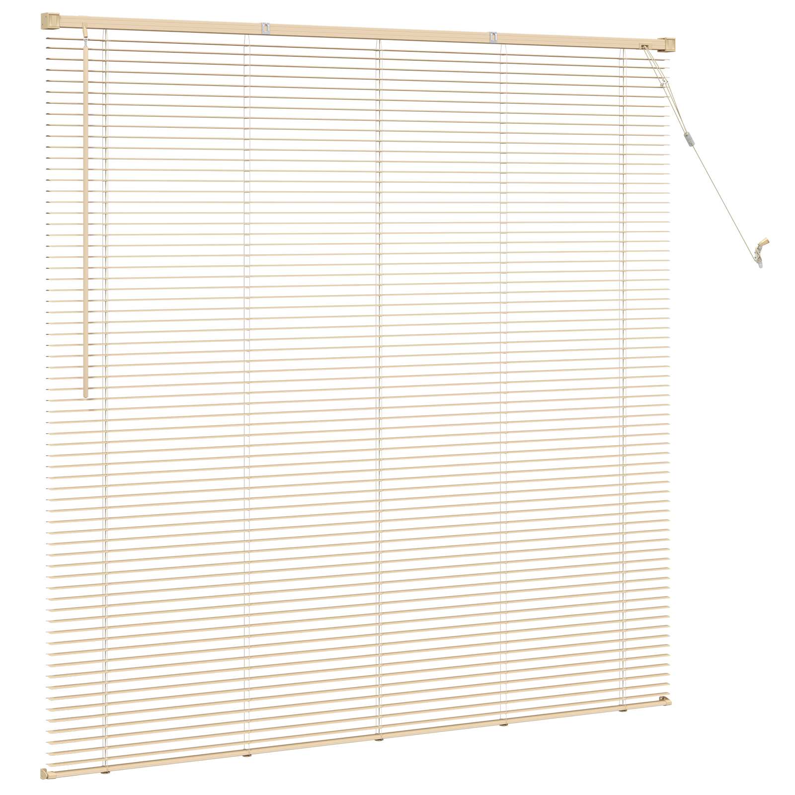 Tenda Veneziana Marrone Chiaro con Motivo 150 x 130 cm PVC | homemem39