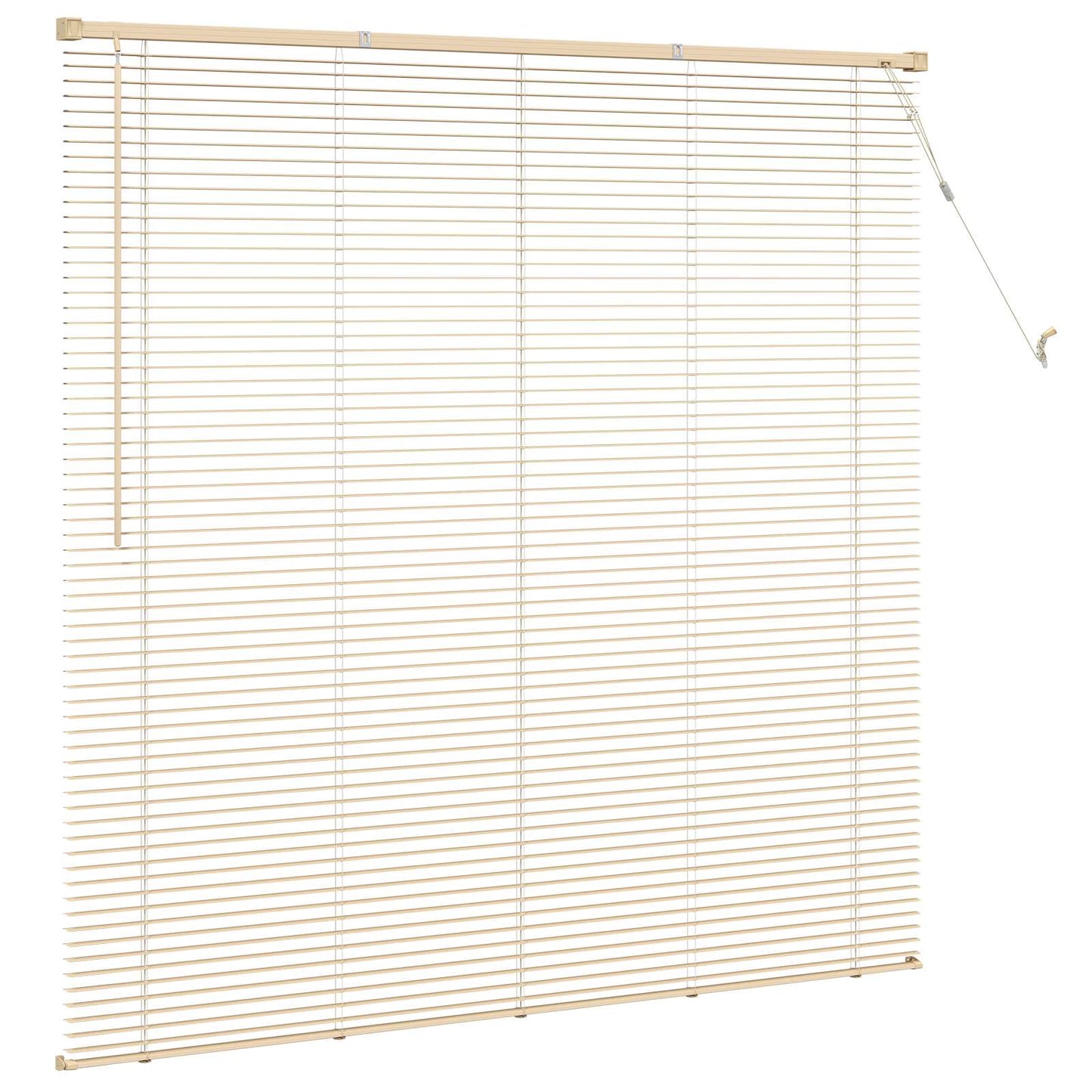 Tenda Veneziana Marrone Chiaro con Motivo 150 x 140 cm PVC | homemem39