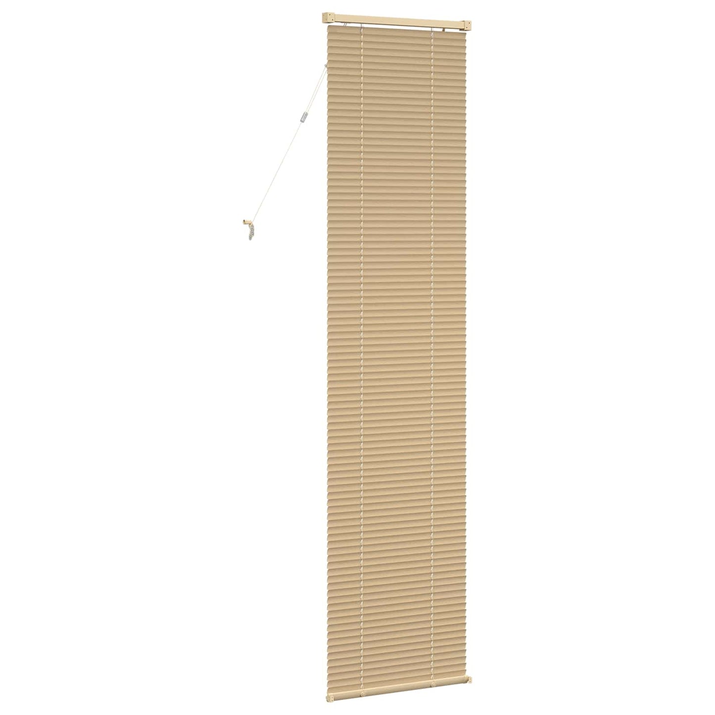 Tenda Veneziana Marrone Chiaro con Motivo 213 x 60 cm 25 mm PVC