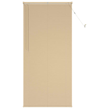 Tenda Veneziana Marrone Chiaro con Motivo 213 x 80 cm 25 mm PVC