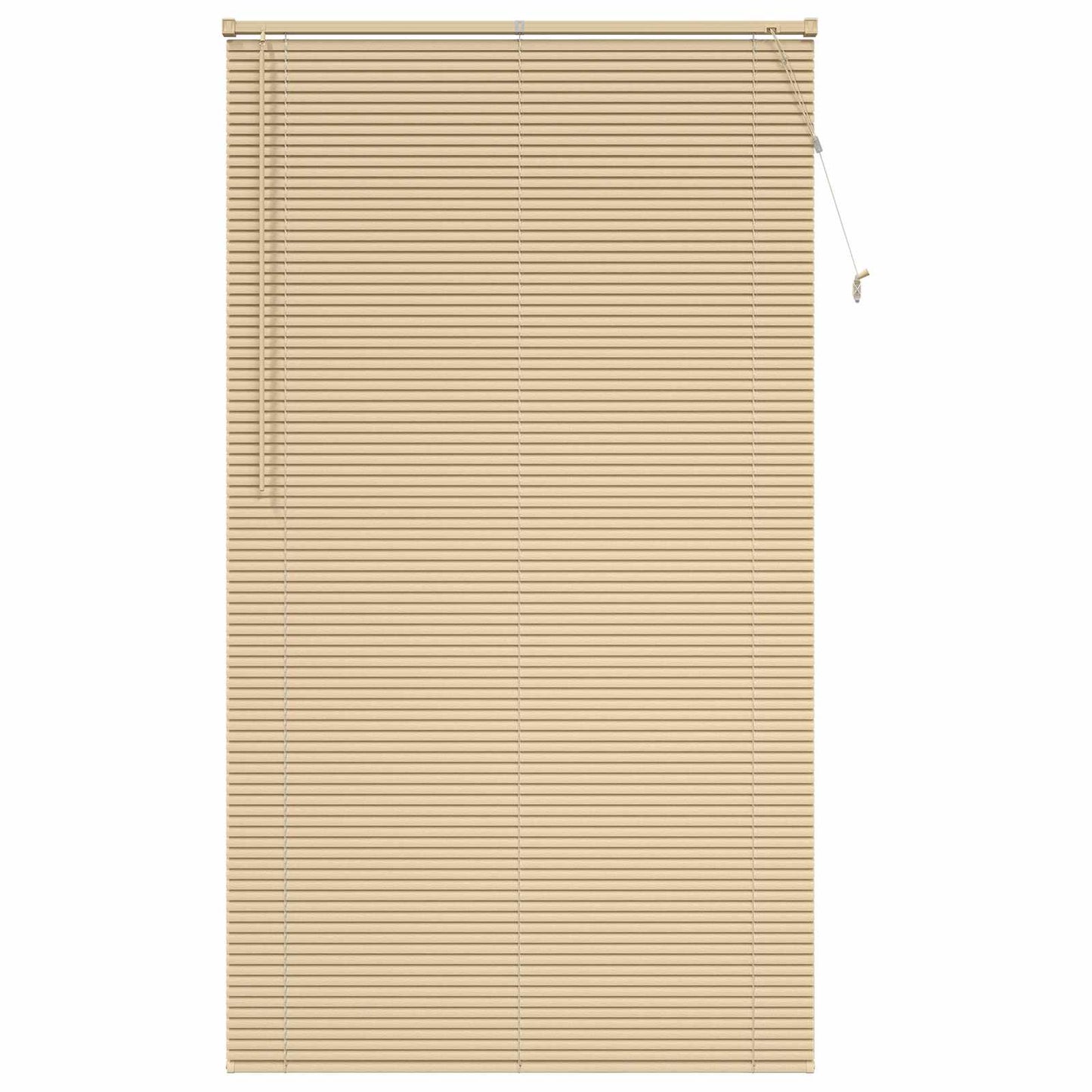 Tenda Veneziana Marrone Chiaro con Motivo 213 x 110 cm 25 mm
