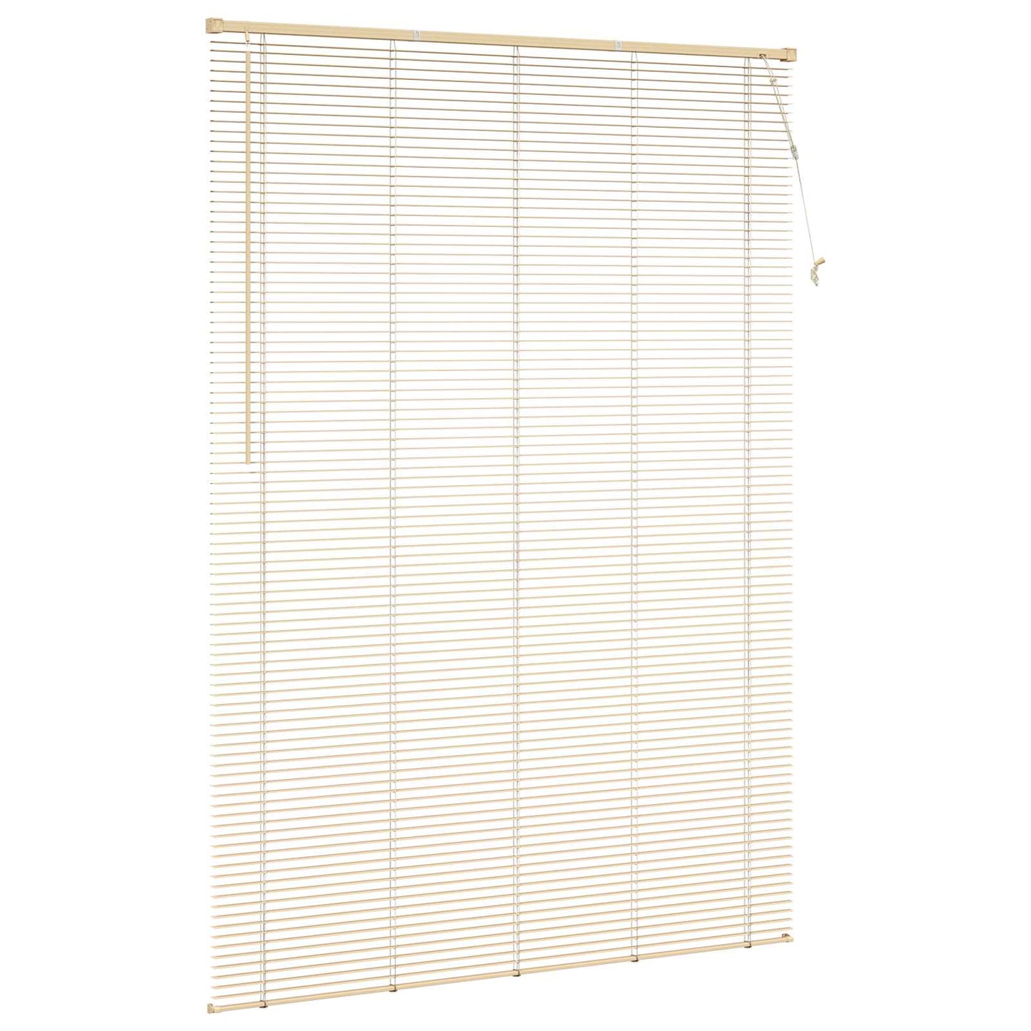 Tenda Veneziana Marrone Chiaro con Motivo 213 x 150 cm 25 mm | homemem39