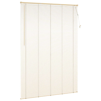 Tenda Veneziana Marrone Chiaro con Motivo 213 x 150 cm 25 mm | homemem39