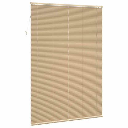 Tenda Veneziana Marrone Chiaro con Motivo 213 x 150 cm 25 mm | homemem39