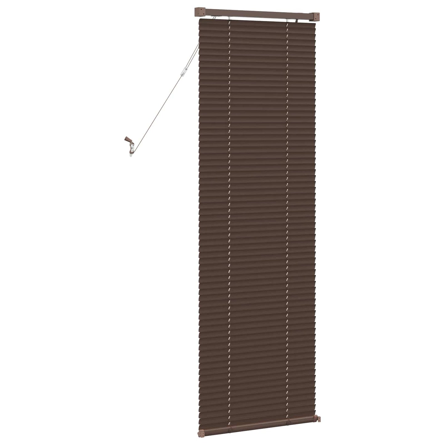 Tenda Veneziana Marrone Scuro con Motivo 150 x 60 cm 25 mm PVC | homemem39