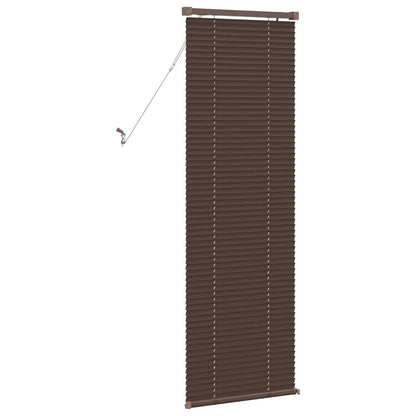 Tenda Veneziana Marrone Scuro con Motivo 150 x 60 cm 25 mm PVC | homemem39