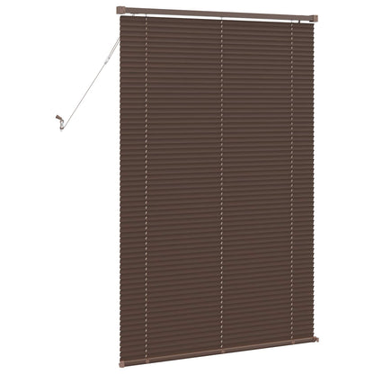 Tenda Veneziana Marrone Scuro con Motivo 150 x 90 cm 25 mm PVC | homemem39