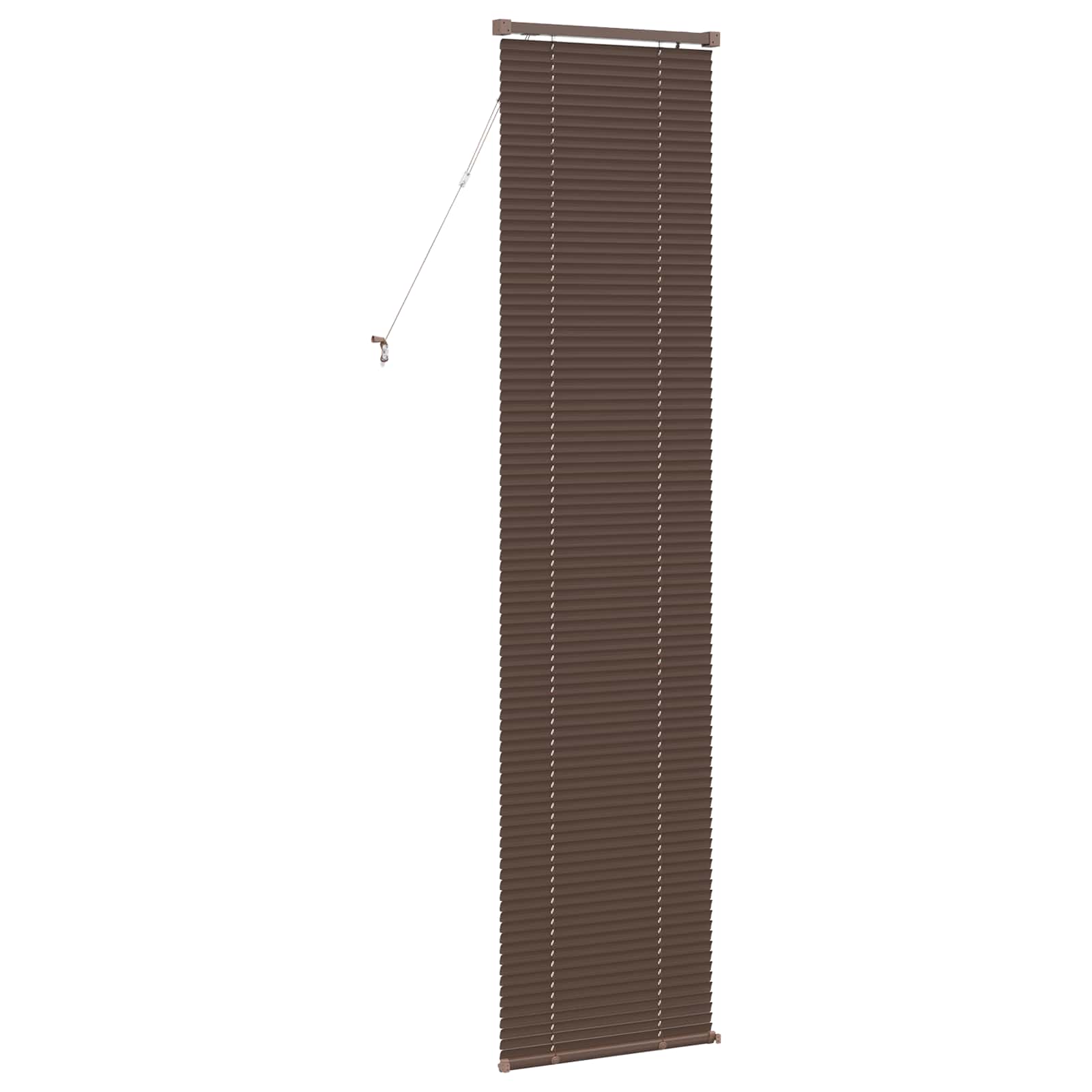 Tenda Veneziana Marrone Scuro con Motivo 213 x 60 cm 25 mm PVC | homemem39