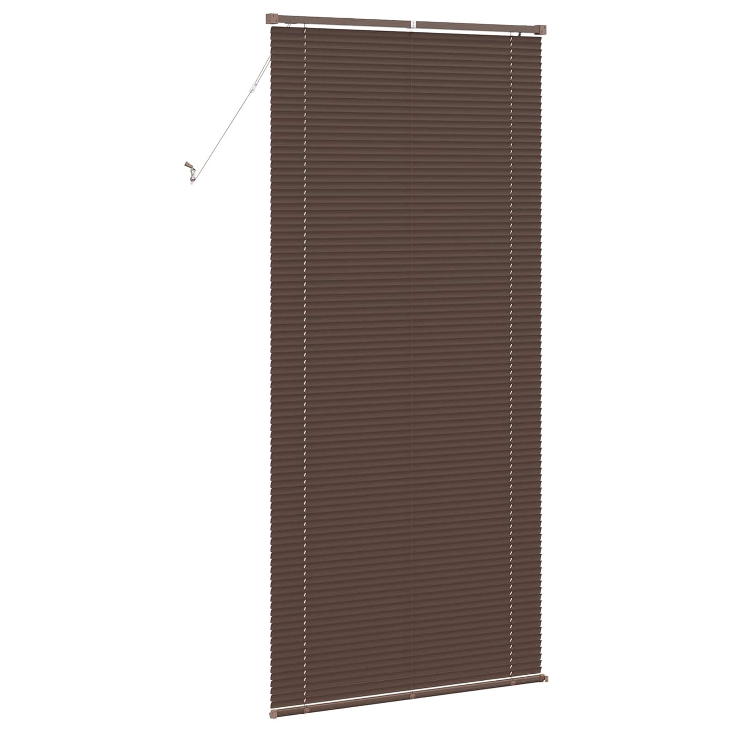 Tenda Veneziana Marrone Scuro con Motivo 213 x 100 cm 25 mm PVC | homemem39